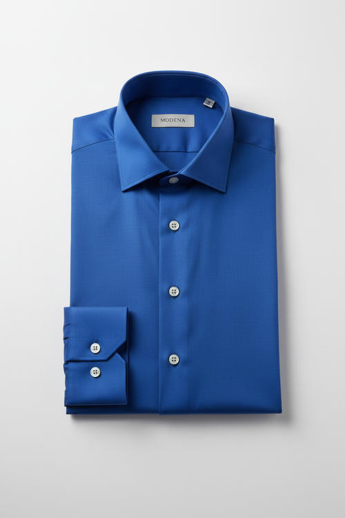 Modena Classic Cut Shirt - Blue