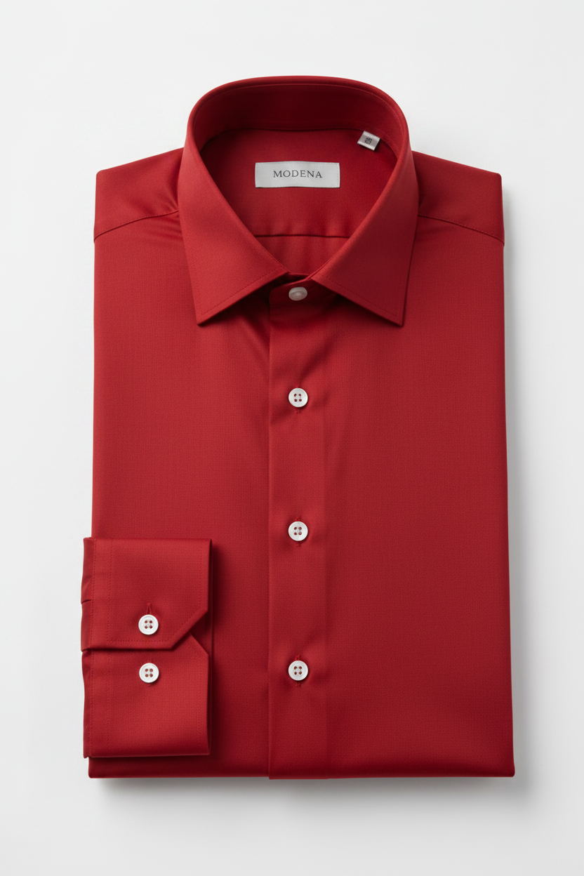 Red Dress Shirt